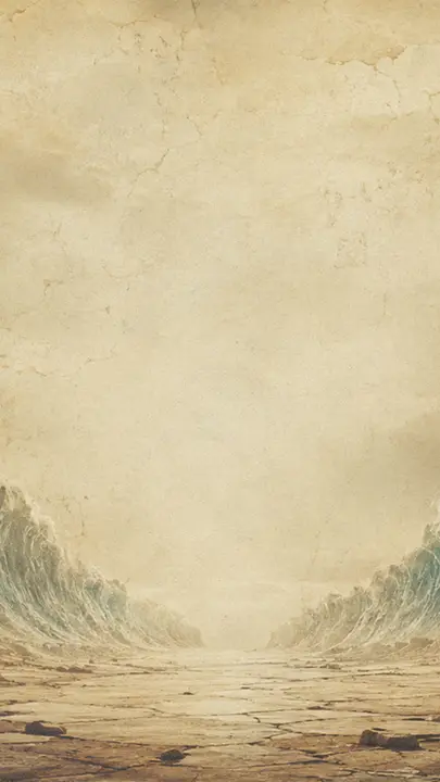 Moses and the Sea: story · blank