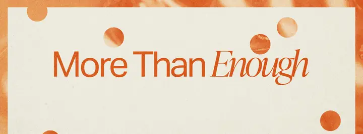 More Than Enough: facebook cover