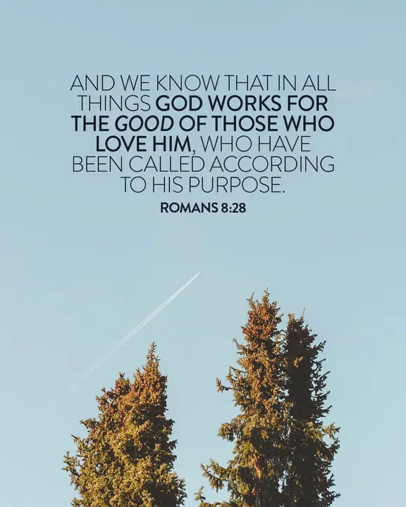 God Works for the Good: social post