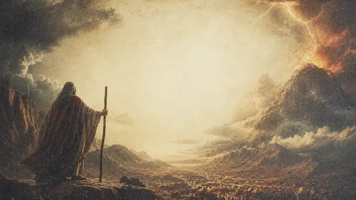 The Making Of Moses: blank background