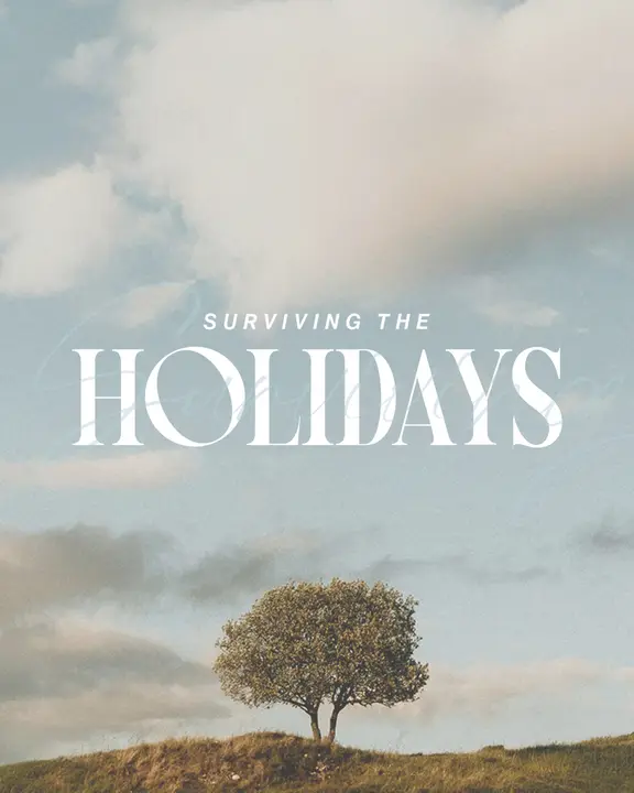Surviving the Holidays: social post