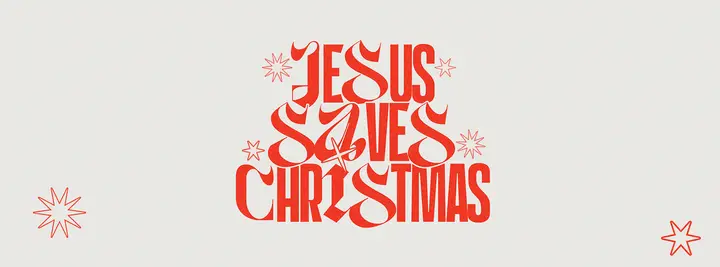 Jesus Saves Christmas: facebook cover