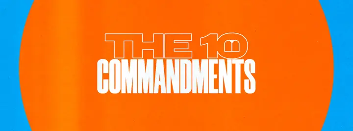 The 10 Commandments: facebook cover