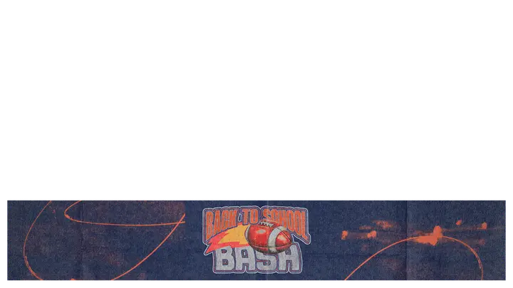 Back to School Bash: lower third