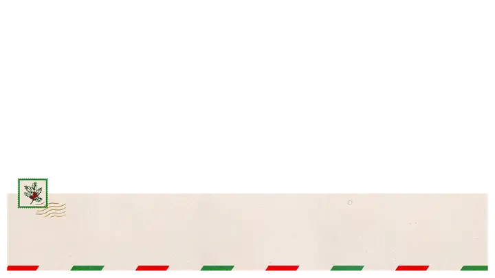 Vintage Christmas Collection: lower third · blank
