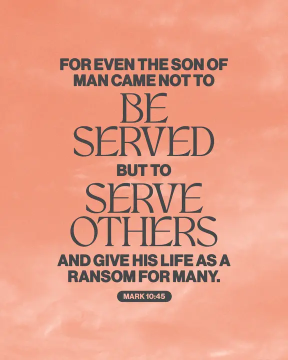 Serve Others: social post