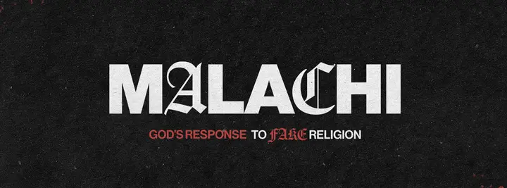 Malachi God’s Response to Fake Religion: facebook cover