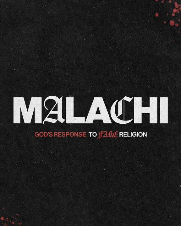 Malachi God’s Response to Fake Religion: social post