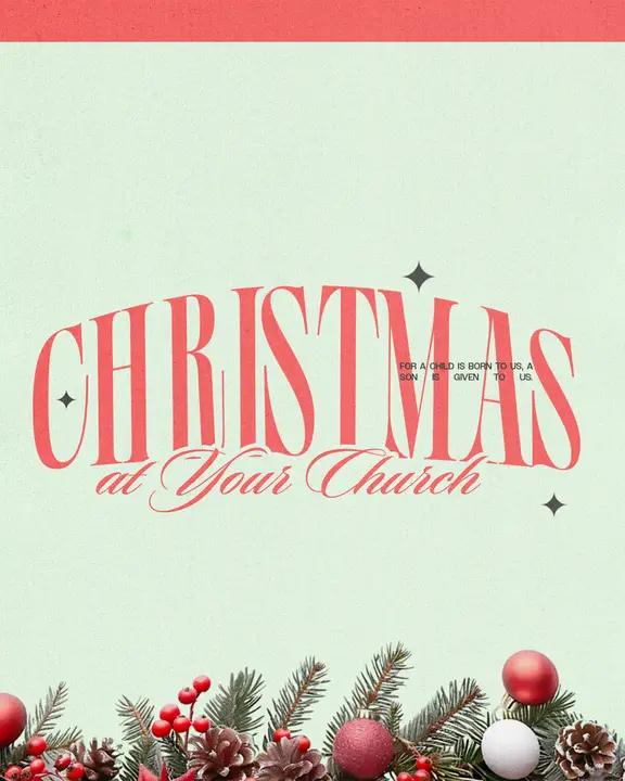 Christmas at Your Church: social post
