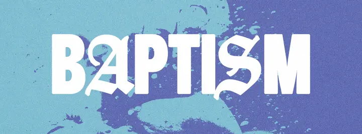Baptism: facebook cover