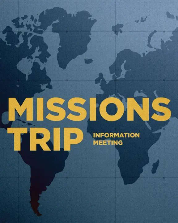 Missions Trip: social post