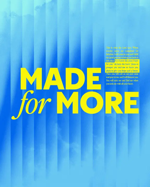 Made For More: social post