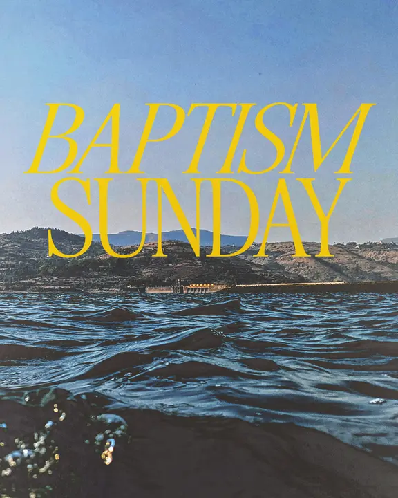 Baptism Sunday: social post