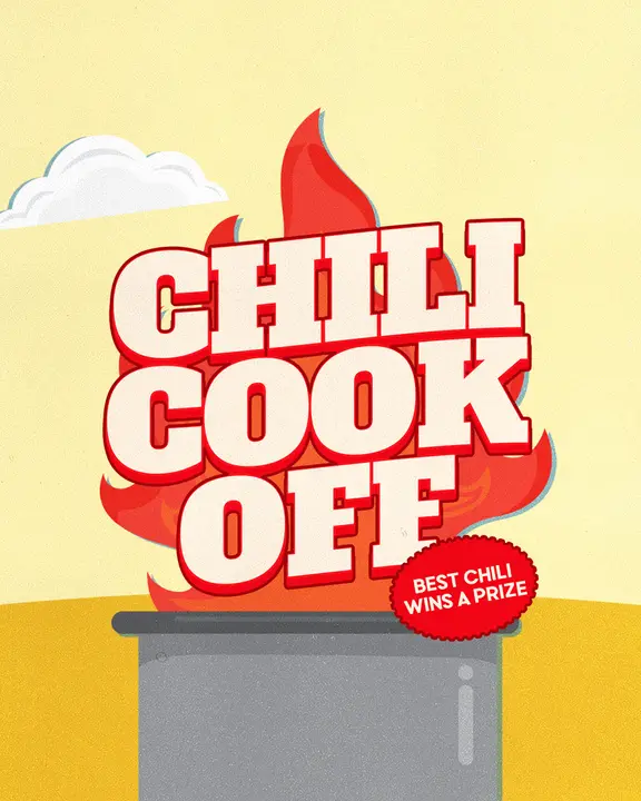 Chili Cook Off: social post