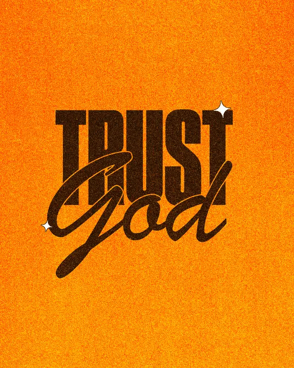 Trust God: social post