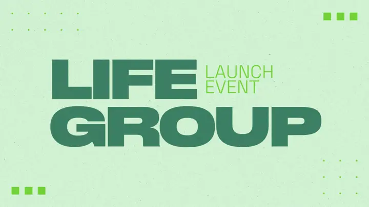 Life Group Launch Event: 4K slide