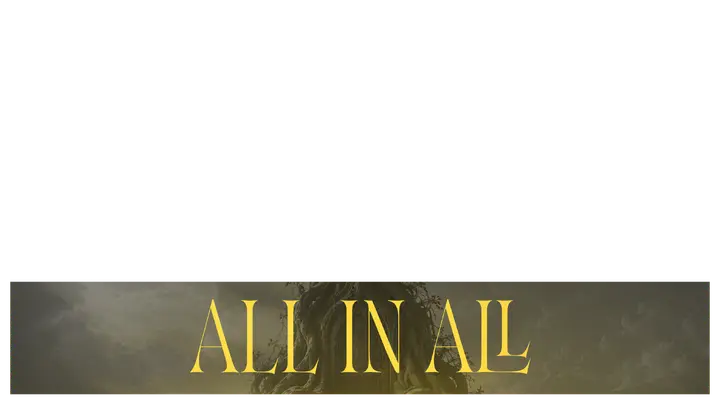 All In All: lower third