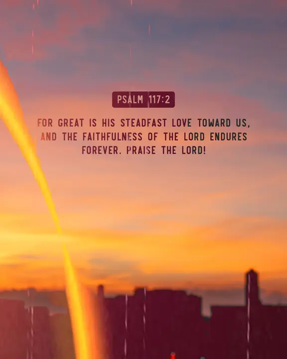 Steadfast Love and Faithfulness: social post
