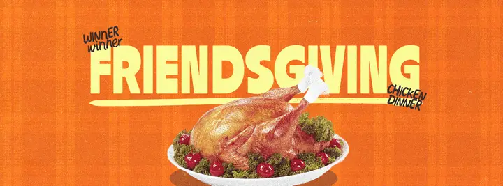 Friendsgiving: facebook cover