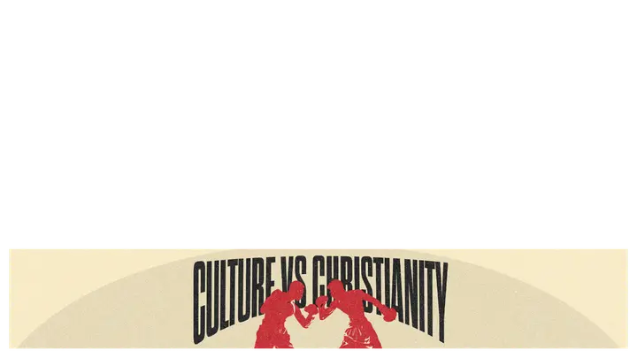 Culture vs Christianity: lower third