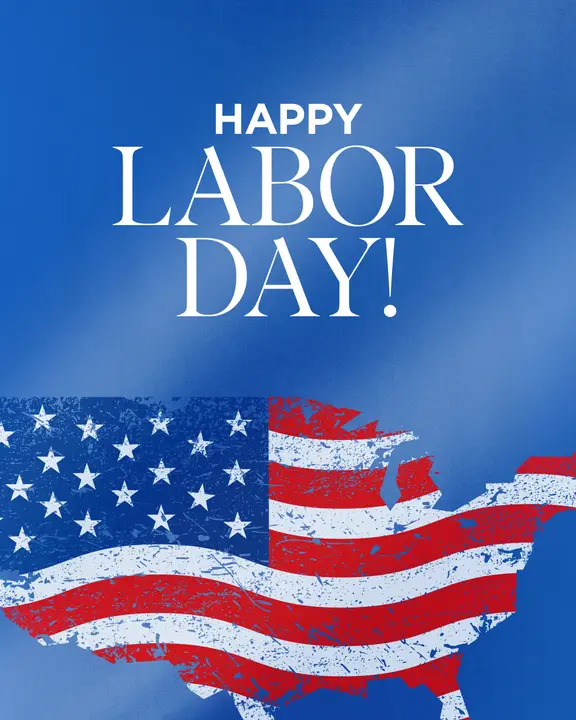 Happy Labor Day: social post