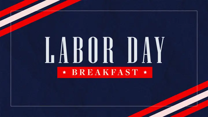 Labor Day Breakfast: 4K slide