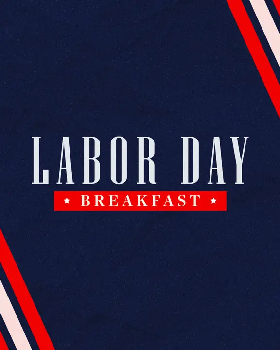 Labor Day Breakfast: social post