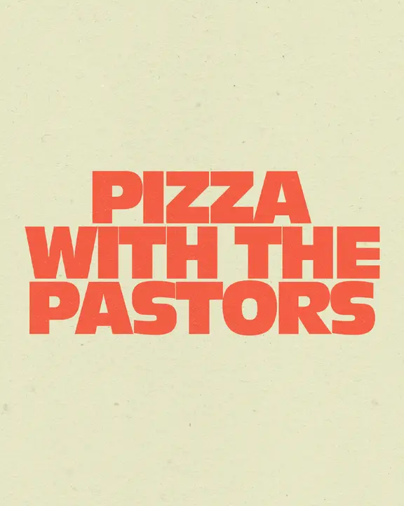 Pizza With The Pastors: social post