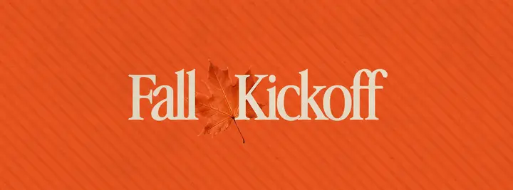 Fall Kickoff: facebook cover