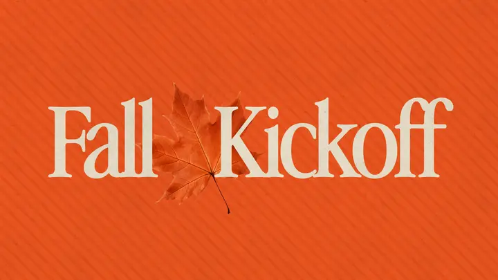 Fall Kickoff: HD slide