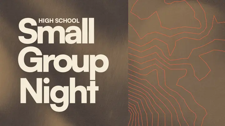 Small Group Night: HD slide