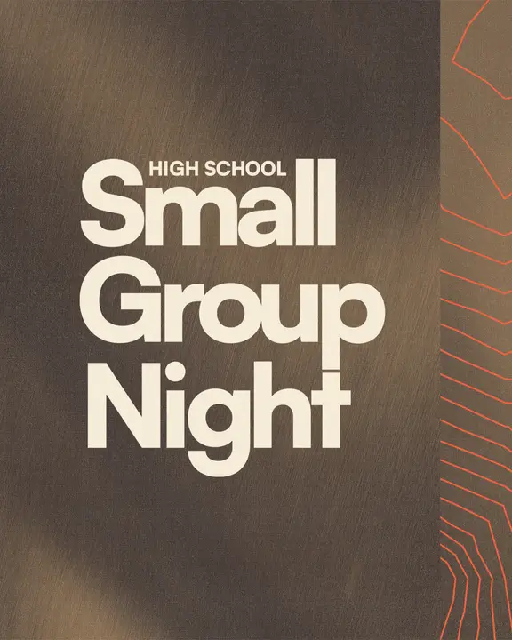 Small Group Night: social post
