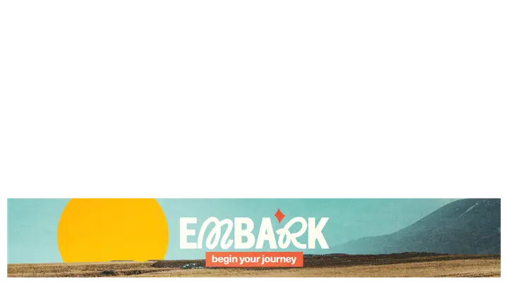 Embark Begin Your Journey: lower third