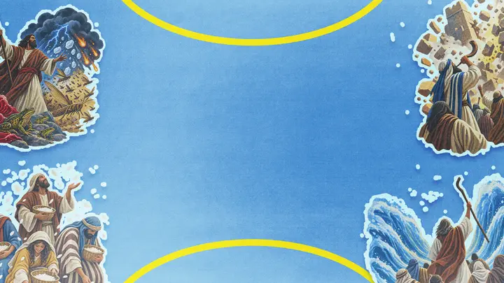 God of Miracles: blank background