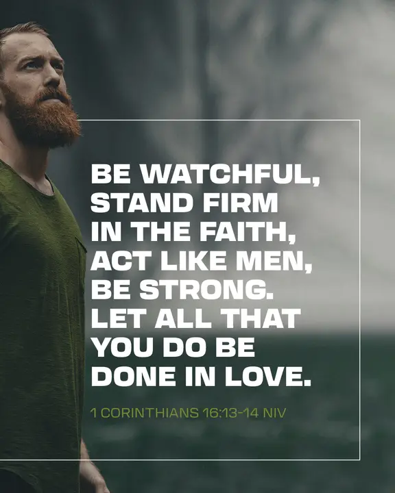 Stand Firm in Faith: social post