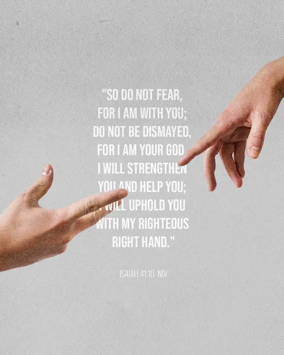 “Do Not Fear”: social post