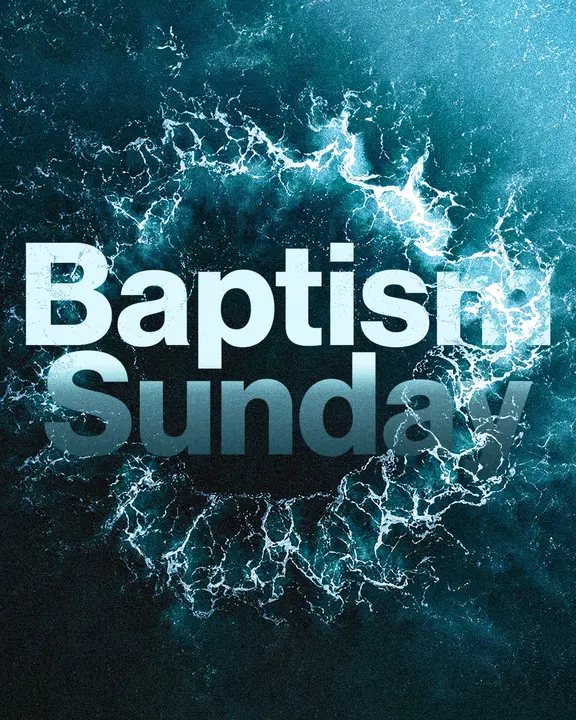 Baptism Sunday: social post