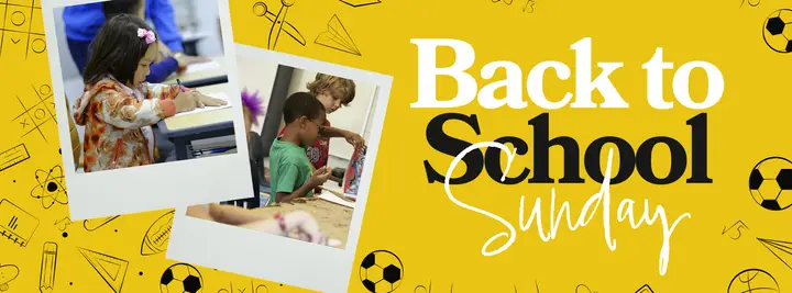 Back to School Sunday: facebook cover