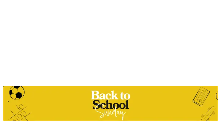 Back to School Sunday: lower third