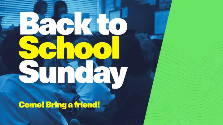Back to School Sunday: 4K slide