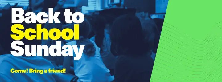 Back to School Sunday: facebook cover