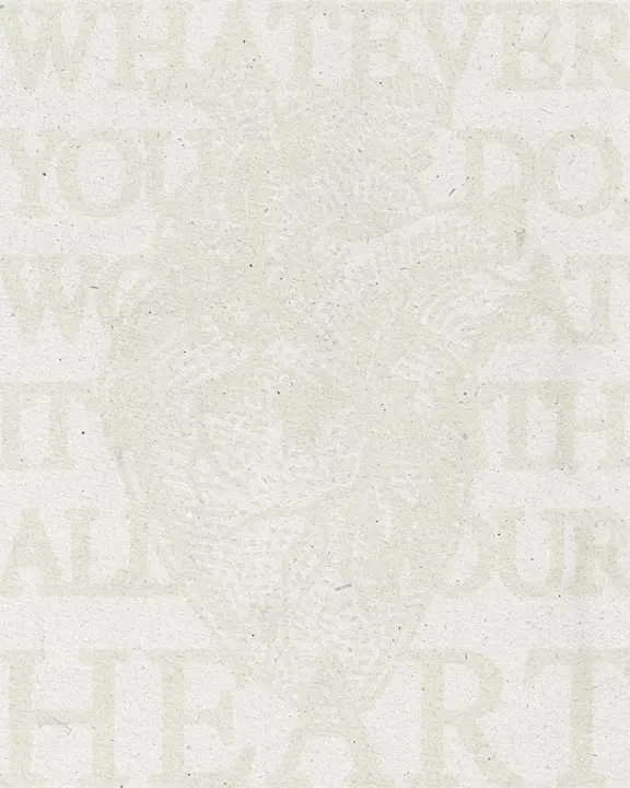 Work With All Your Heart: social post · blank