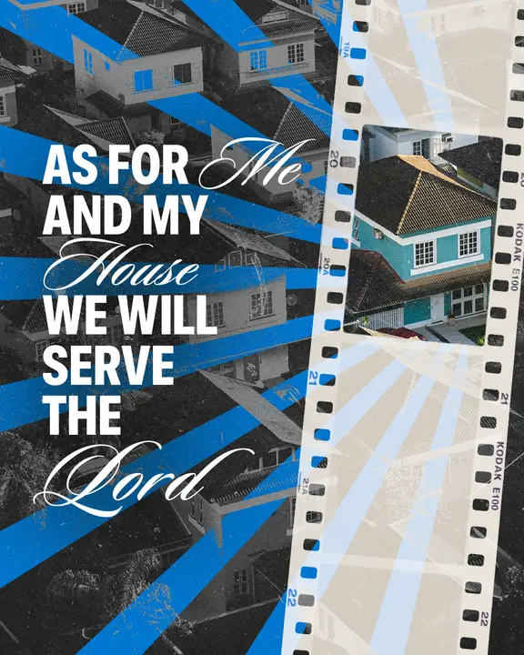 Serve the Lord: social post