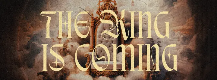 The King Is Coming: facebook cover