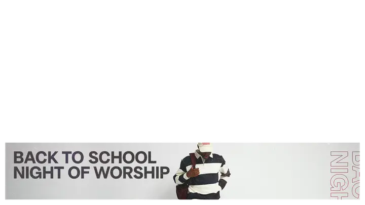 Back to School Worship: lower third
