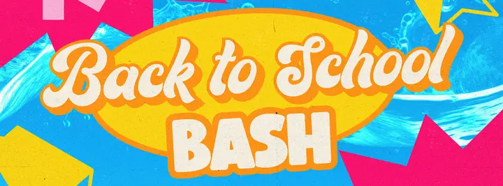 Back to School Bash: facebook cover