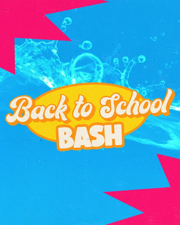 Back to School Bash: social post