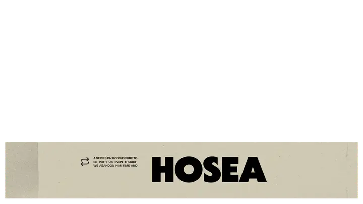 Hosea: lower third