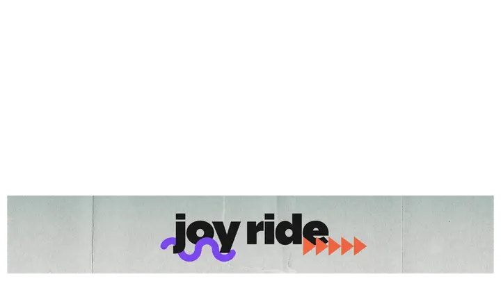 Joy Ride: lower third