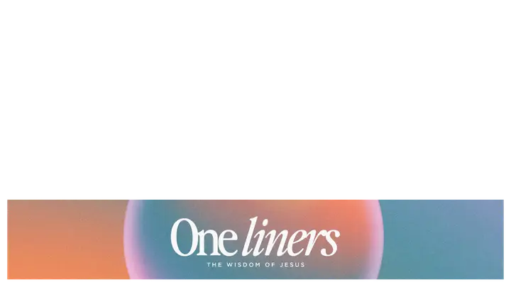 One Liners: lower third